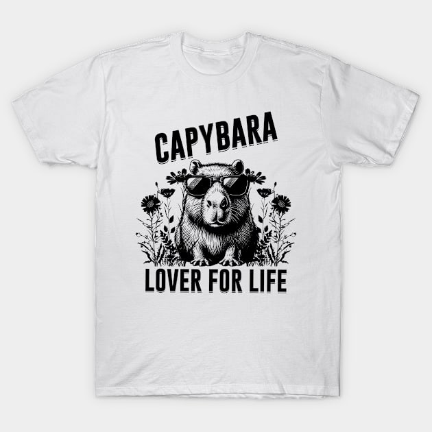 Summer Capybara T-Shirt by DeeJaysDesigns